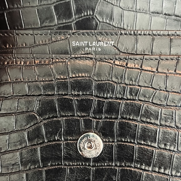 ‼️ SOLD ‼️YSL Sunset Crocodile Leather Crossbody Bag - Picture 10 of 16
